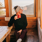 Men's Merino Wool Henley Base Layer