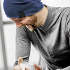 Men's Merino Wool Quarter-Zip Base Layer