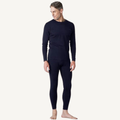 Men's 100% Merino Wool Thermal Base Layer Set