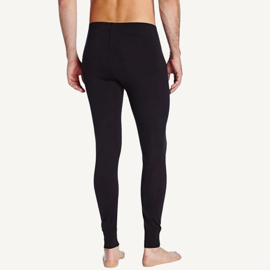 Men's 100% Merino Wool Base Layer Bottoms