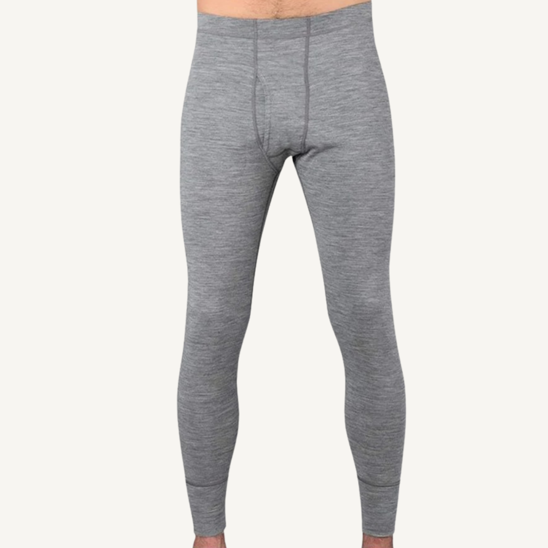 Men's 100% Merino Wool Base Layer Bottoms