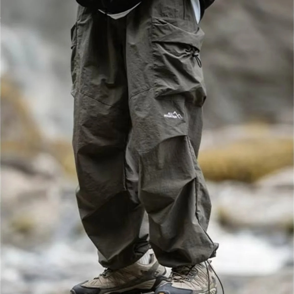 Men's Baggy Cargo Hiking Trousers