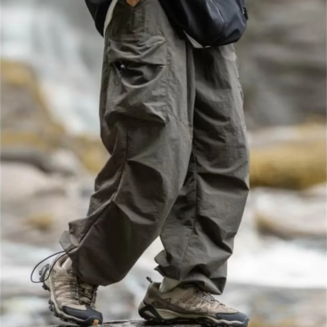 Men's Baggy Cargo Hiking Trousers