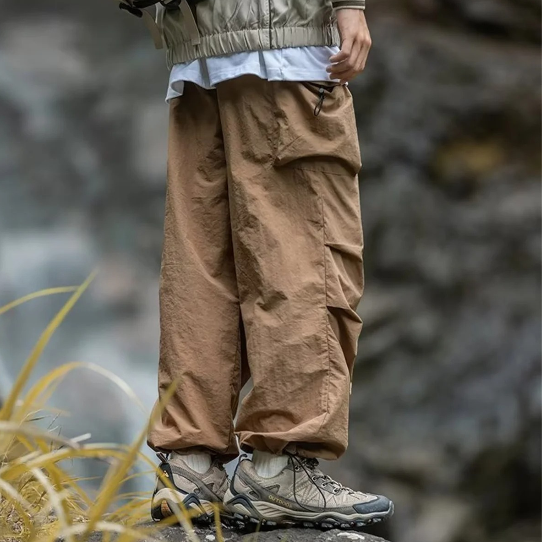Men's Baggy Cargo Hiking Trousers