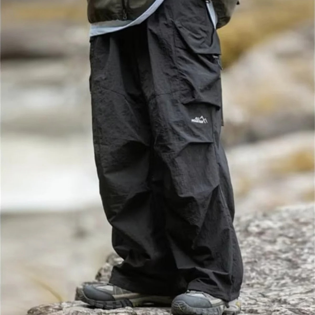 Men's Baggy Cargo Hiking Trousers