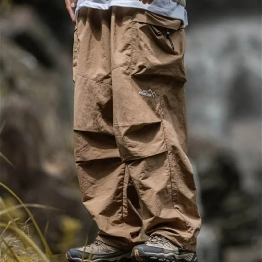 Men's Baggy Cargo Hiking Trousers