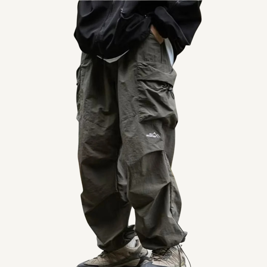Men's Baggy Cargo Hiking Trousers