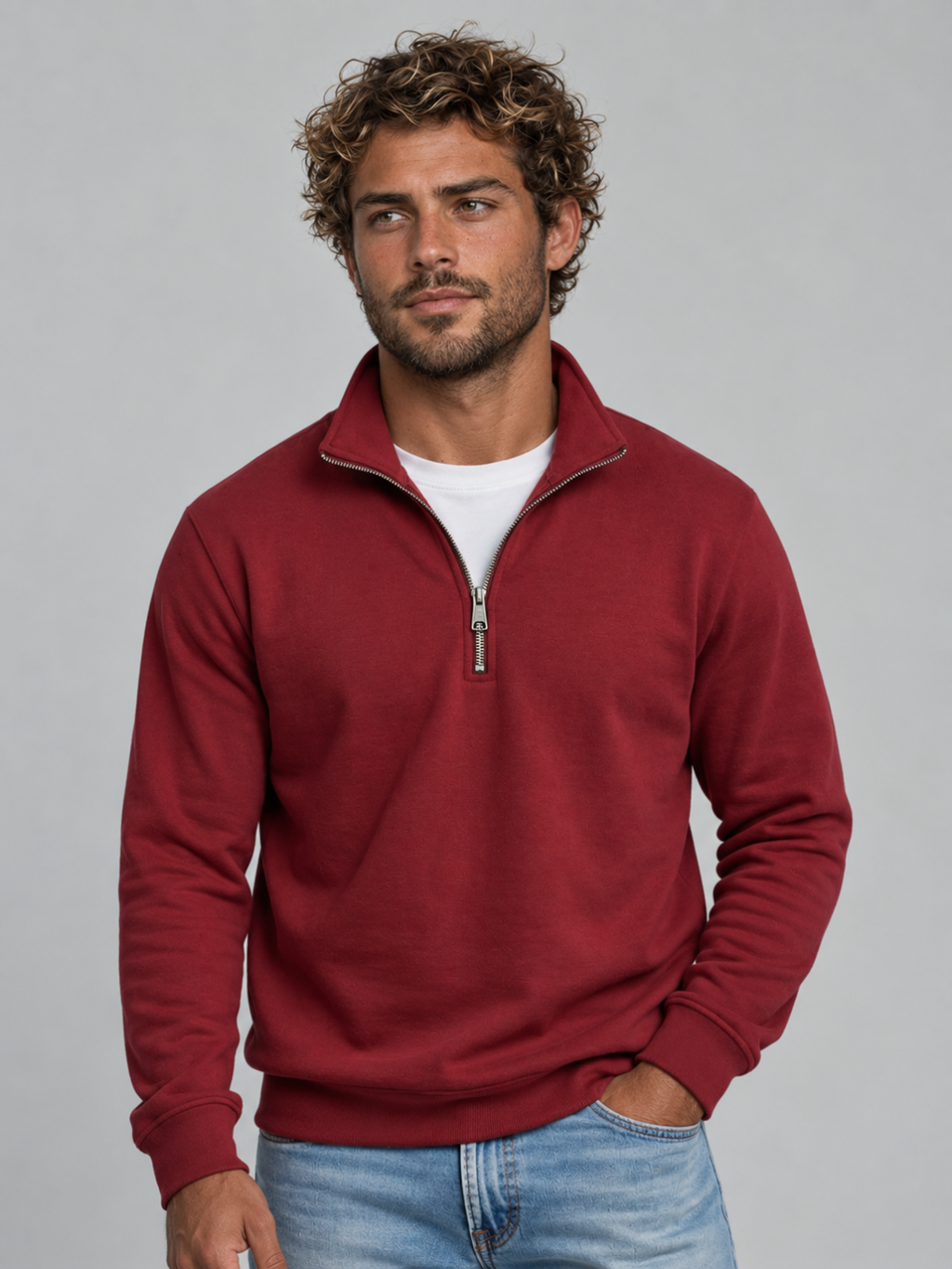 Men's Quarter-Zip Sweatshirt