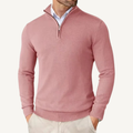 Men's Quarter-Zip Knit Pullover