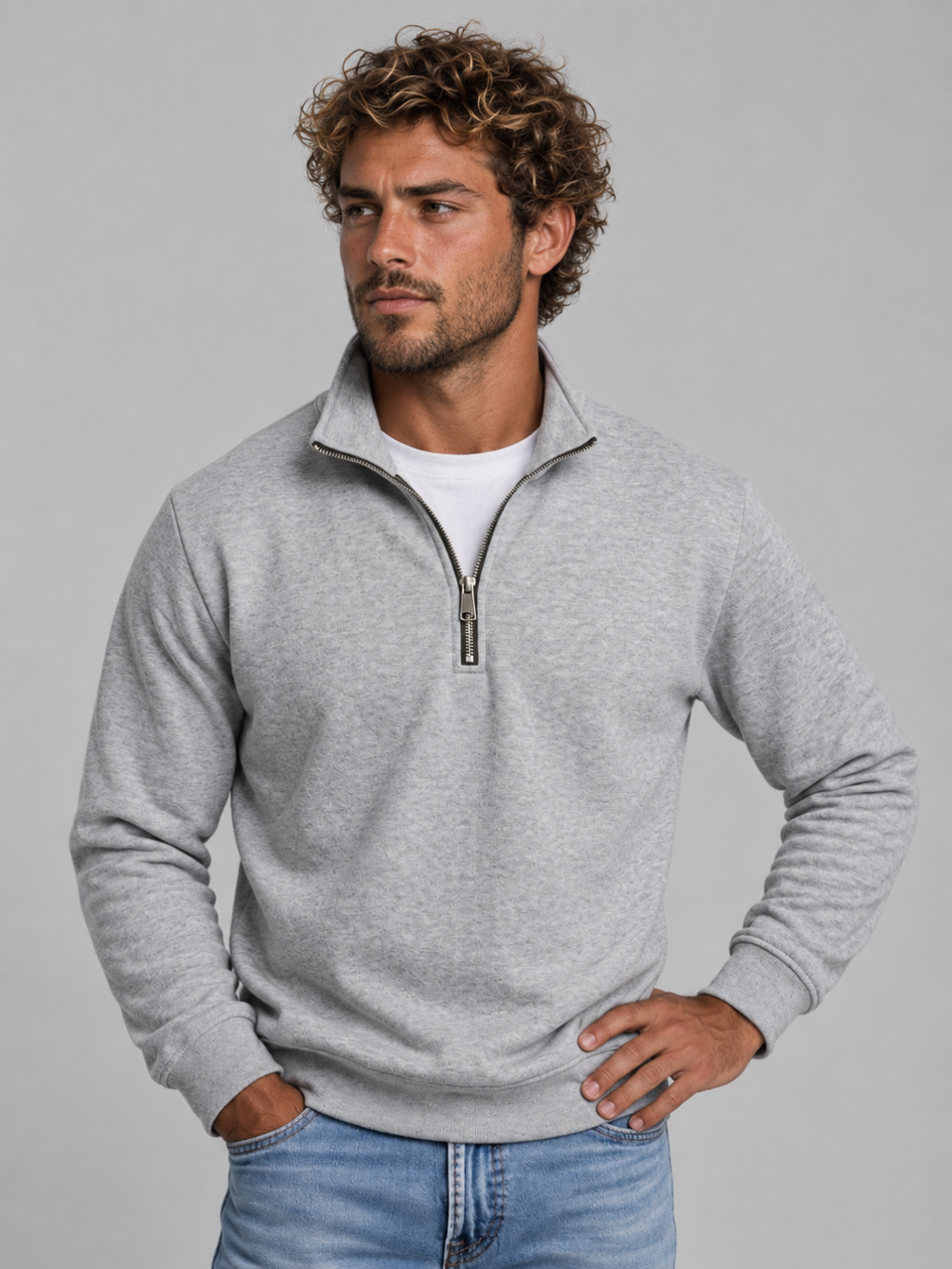 Men's Quarter-Zip Sweatshirt