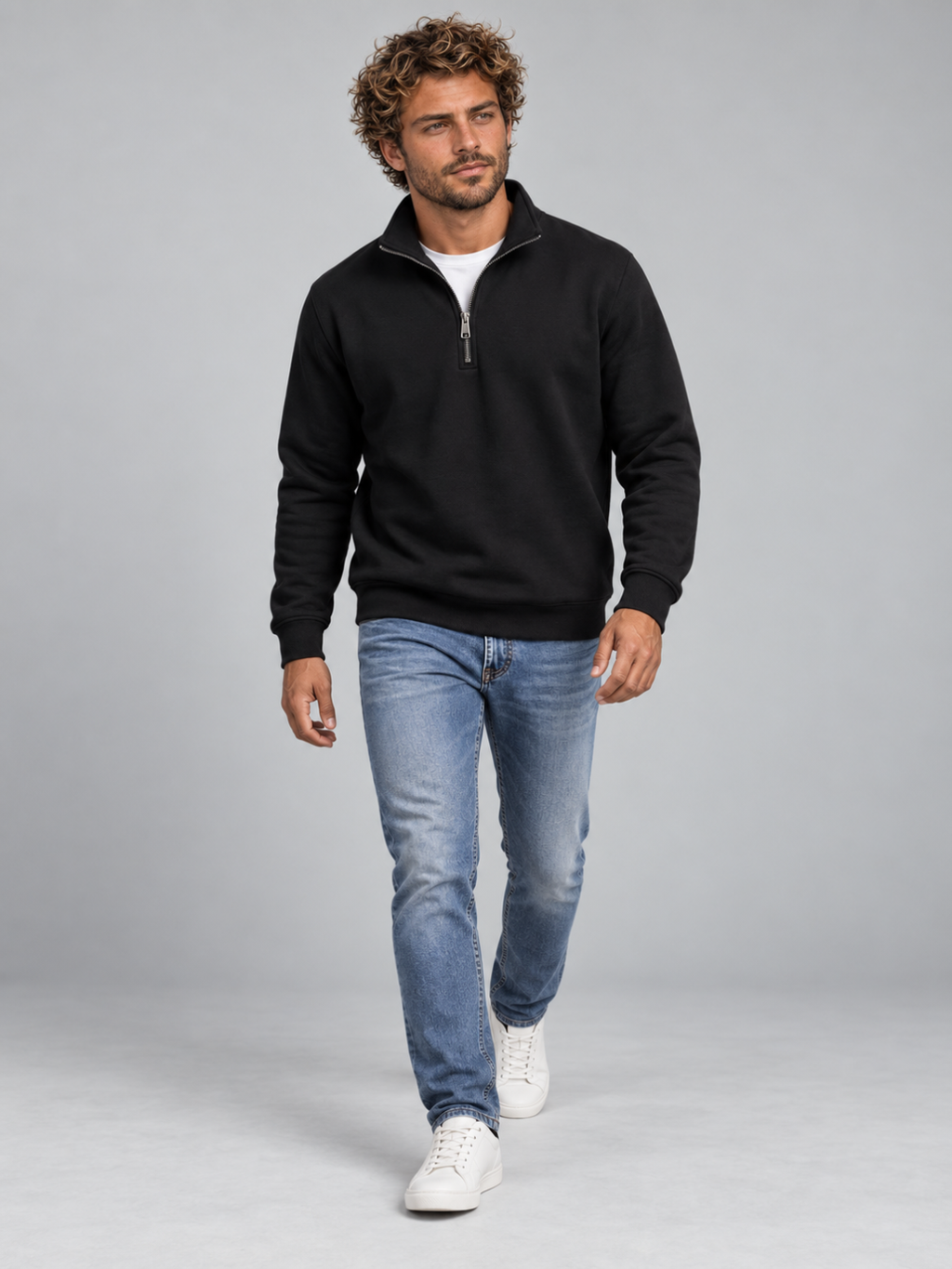 Men's Quarter-Zip Sweatshirt