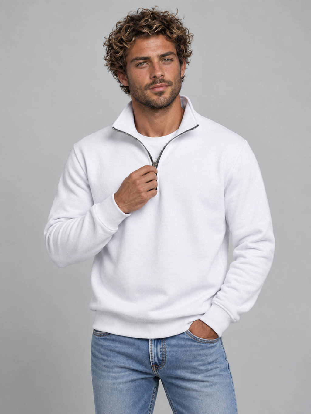 Men's Quarter-Zip Sweatshirt