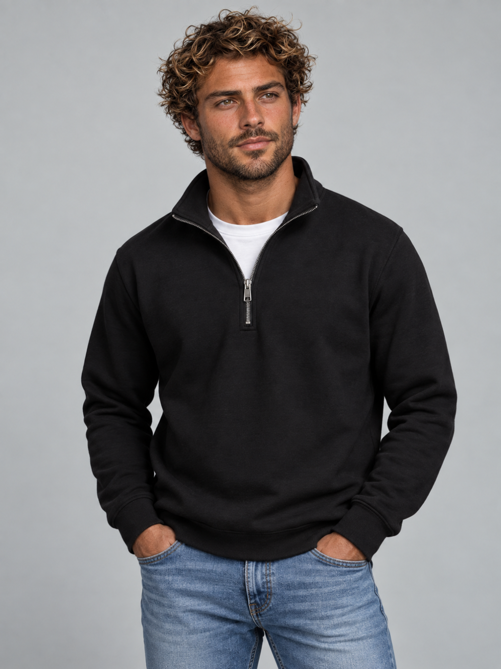 Men's Quarter-Zip Sweatshirt