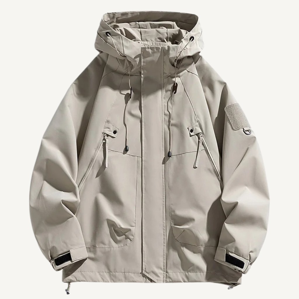 Men's Lightweight Hooded Windbreaker