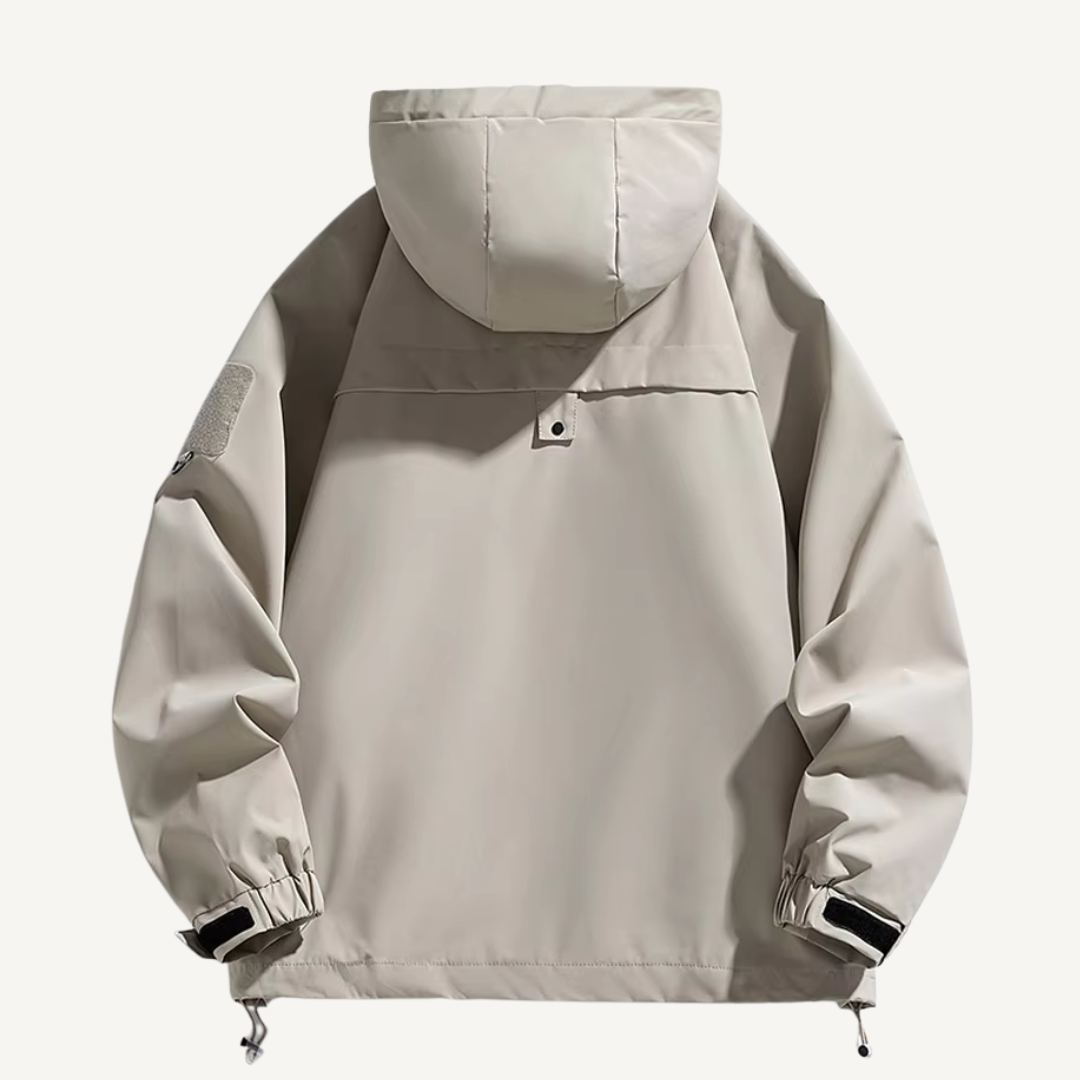 Men's Lightweight Hooded Windbreaker