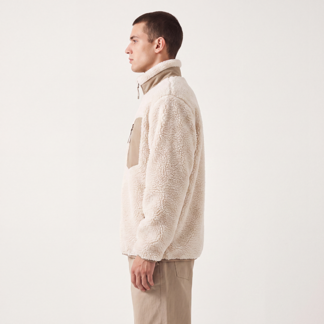 Men's Sherpa Fleece Jacket