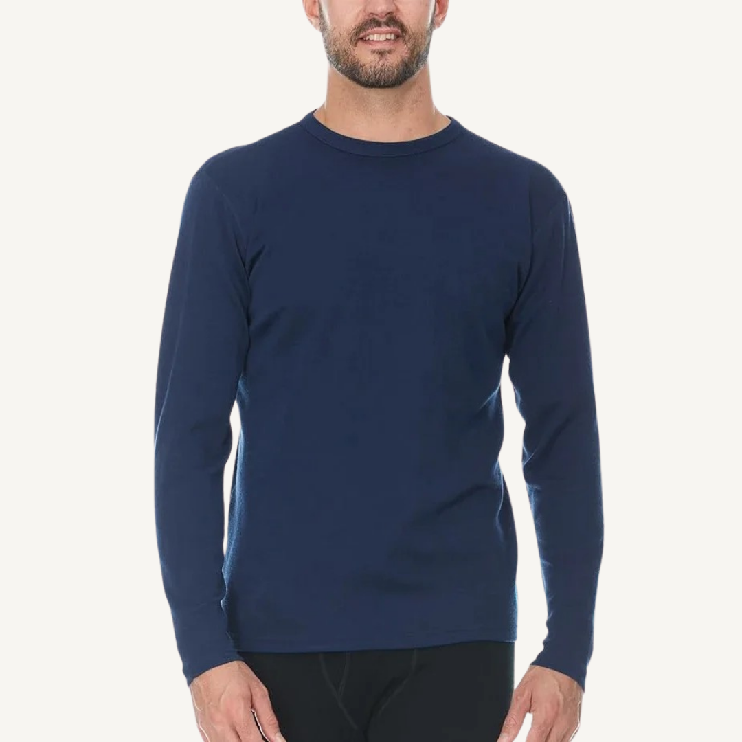 Men's 100% Merino Wool Thermal Base Layer