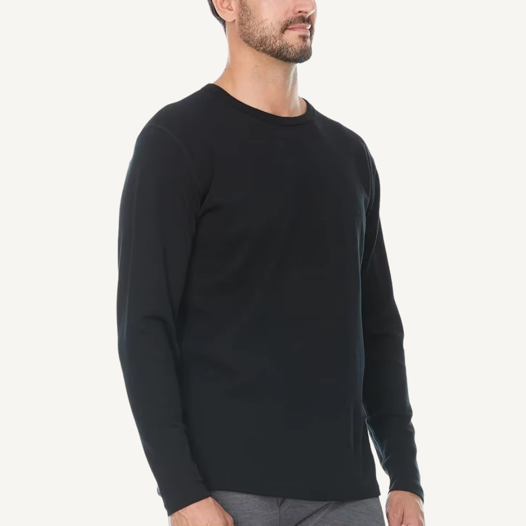 Men's 100% Merino Wool Thermal Base Layer