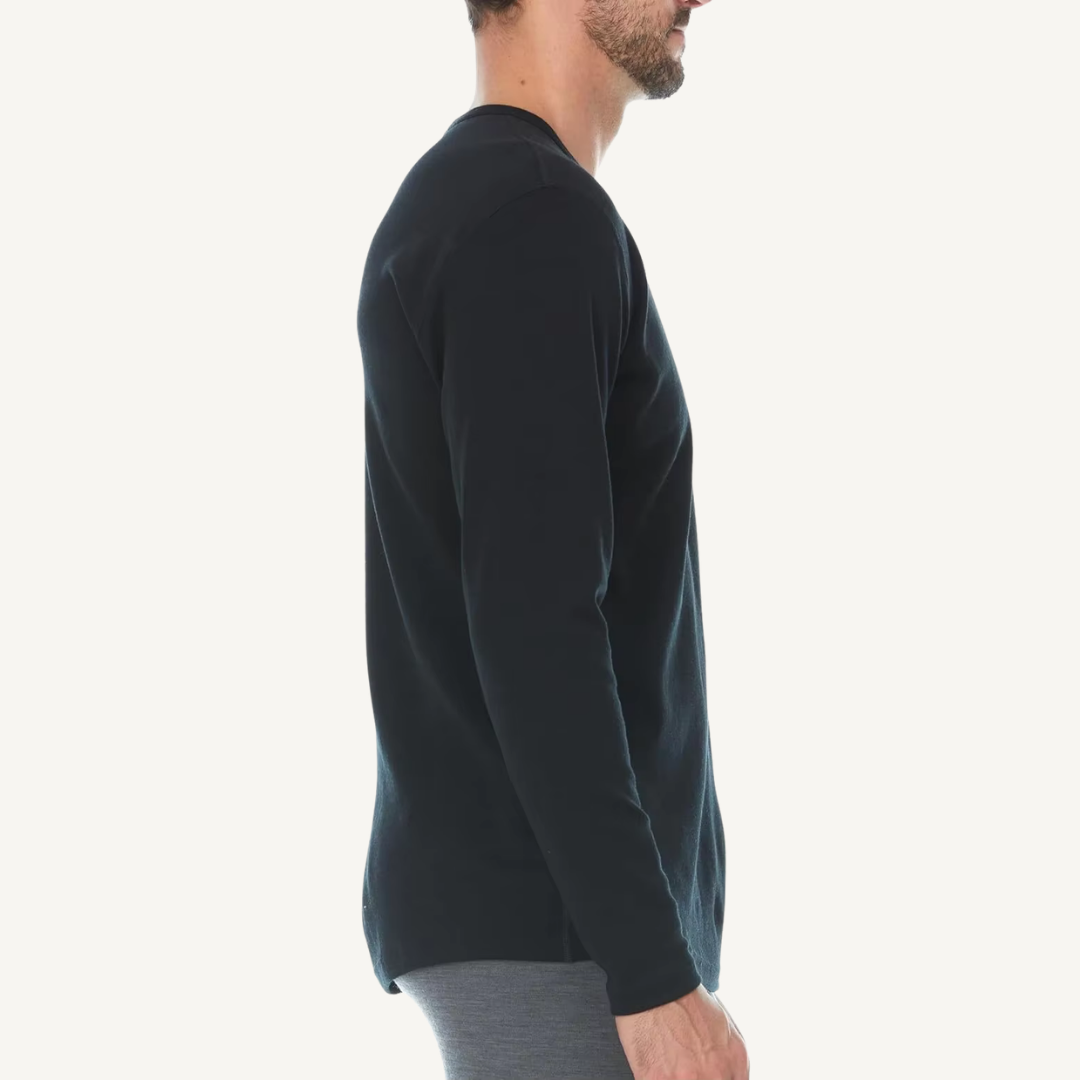 Men's 100% Merino Wool Thermal Base Layer