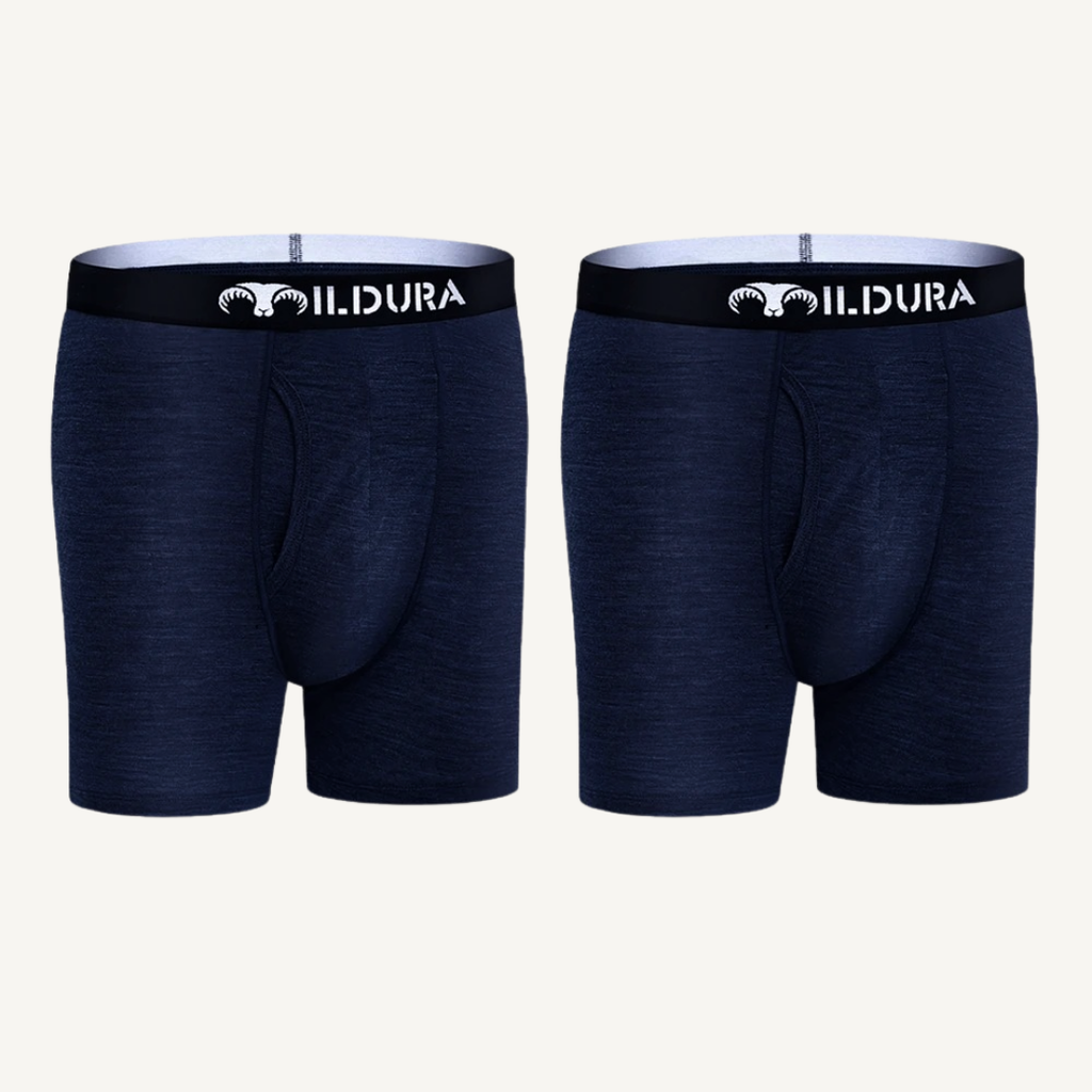 Men's 100% Merino Wool Boxer Briefs