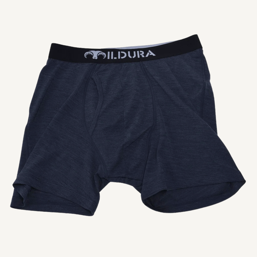 Men's 100% Merino Wool Boxer Briefs