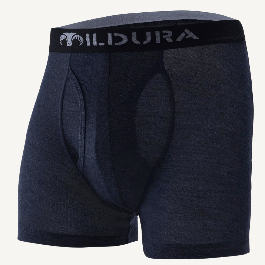 Men's 100% Merino Wool Boxer Briefs