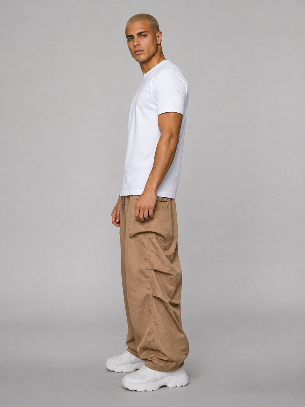 Men's Baggy Cargo Hiking Trousers