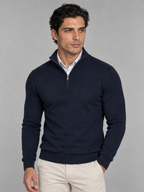 Men's Quarter-Zip Knit Pullover