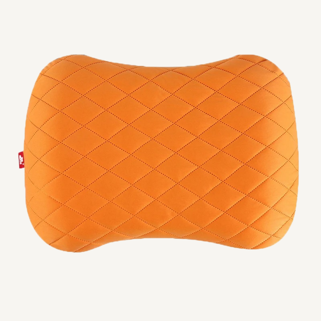 Inflatable Camping Pillow — Ergonomic Neck Support, Packable