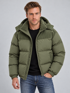 Men's Hooded Puffer Jacket