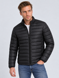 Men's Stand Collar Puffer Jacket