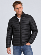 Men's Stand Collar Puffer Jacket