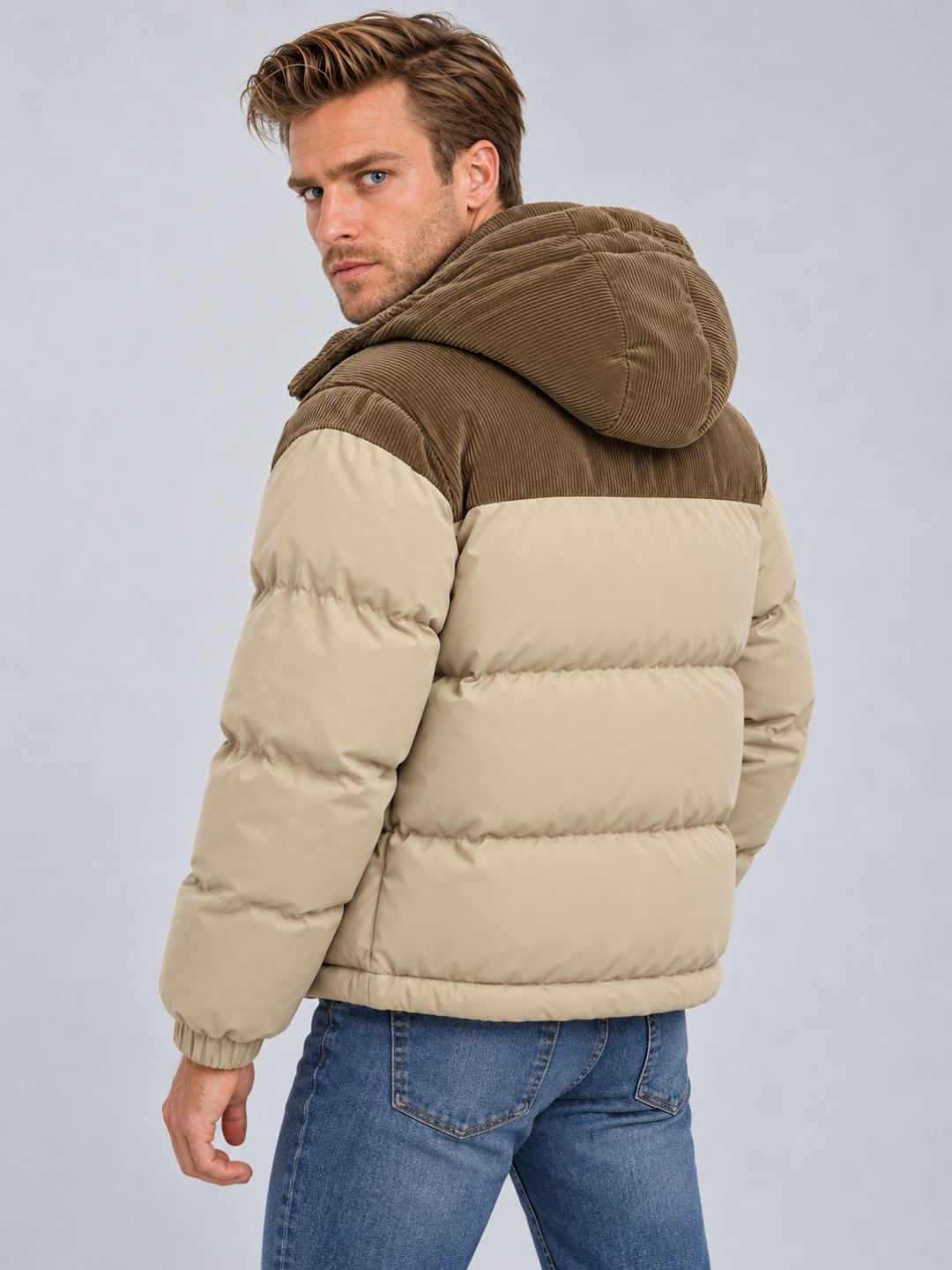 Men's Hooded Puffer Jacket