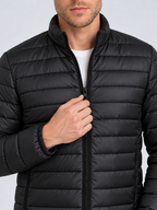 Men's Stand Collar Puffer Jacket