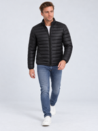 Men's Stand Collar Puffer Jacket