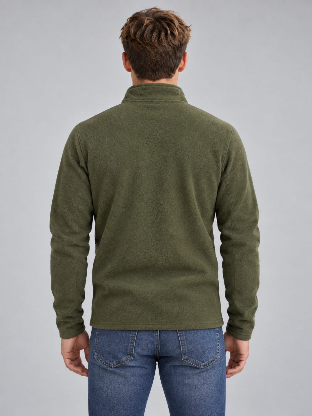 Men's Zip-Neck Fleece Pullover