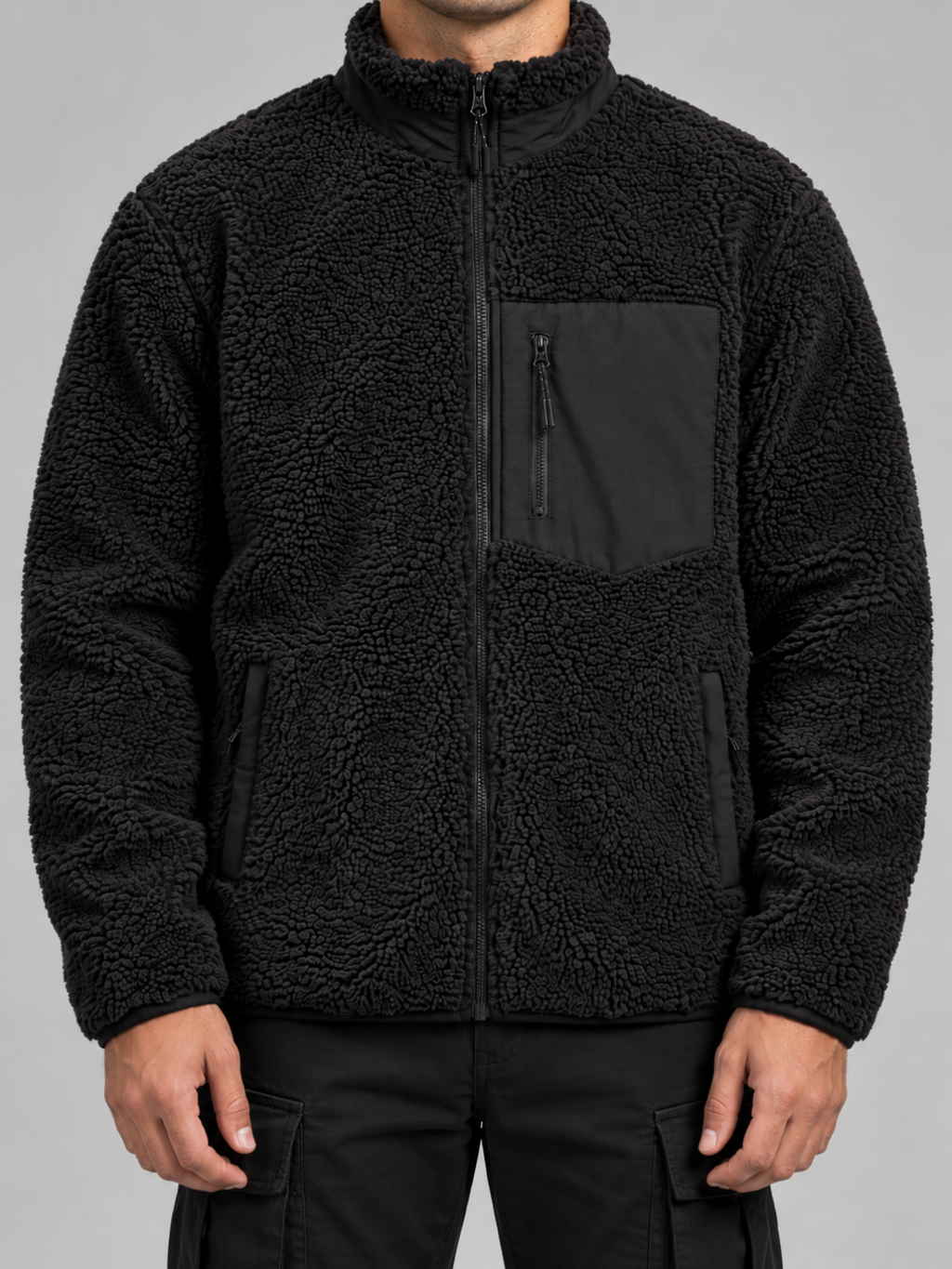 Men's Sherpa Fleece Jacket