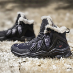 Men's Fur-Lined Waterproof Winter Hiking Boots