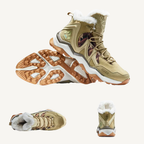 Men's Fur-Lined Waterproof Winter Hiking Boots
