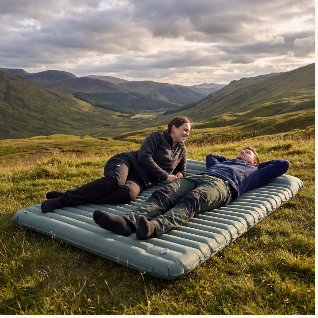 Double Inflatable Camping Mat