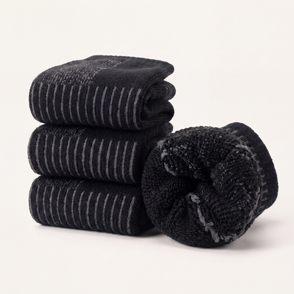 Merino Wool Thermal Hiking Socks 3-Pack