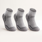 Merino Wool Ankle Hiking Socks 3-Pack