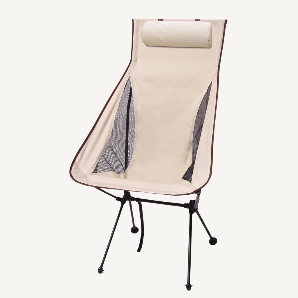 High-Back Folding Camping Chair