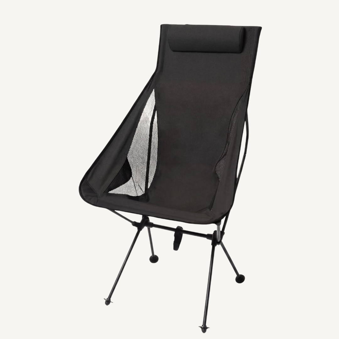 High-Back Folding Camping Chair