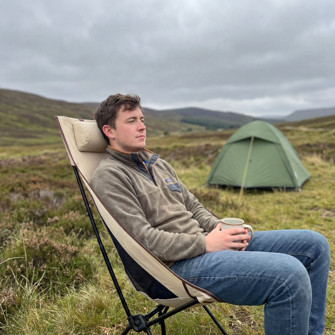 High-Back Folding Camping Chair
