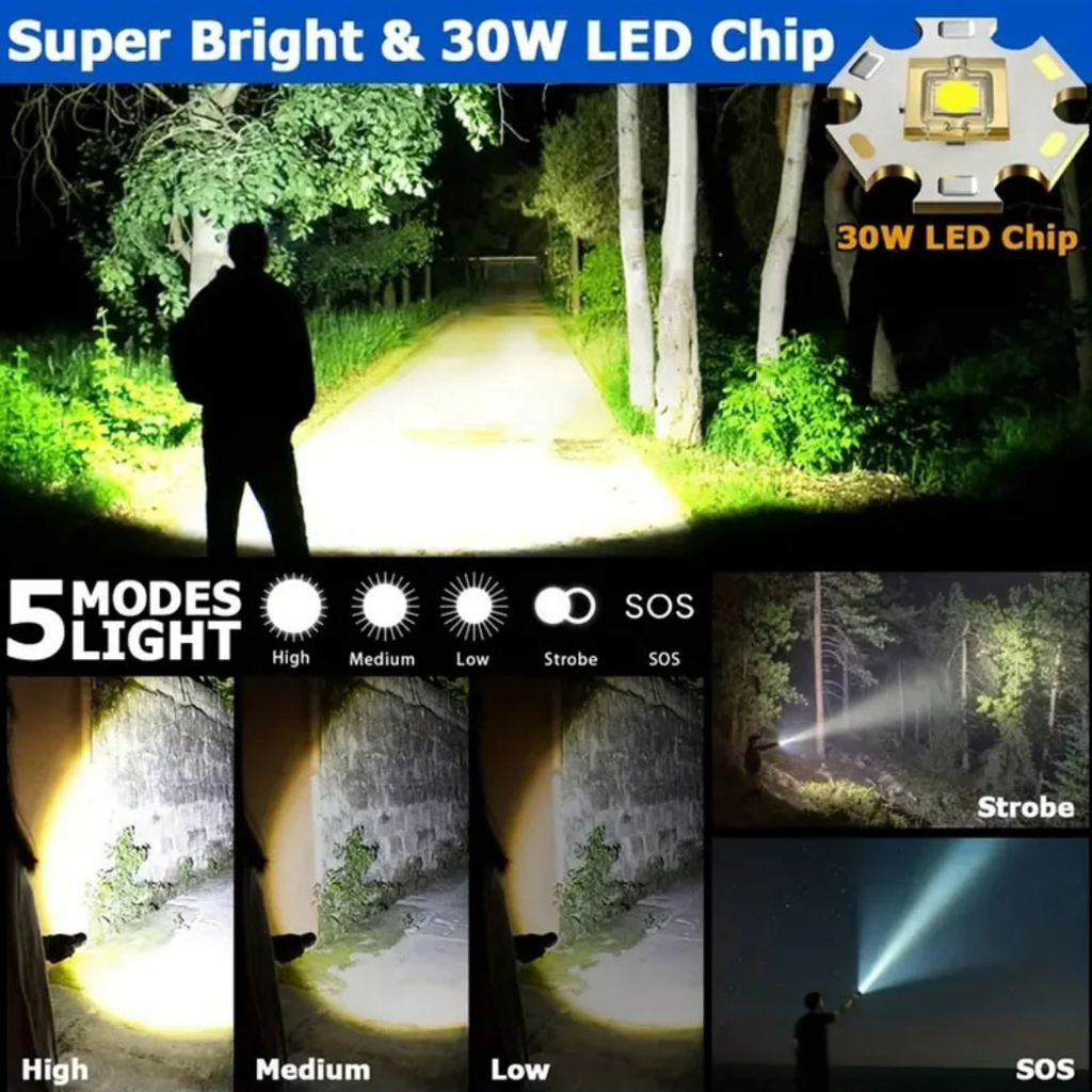 Rechargeable LED Torch