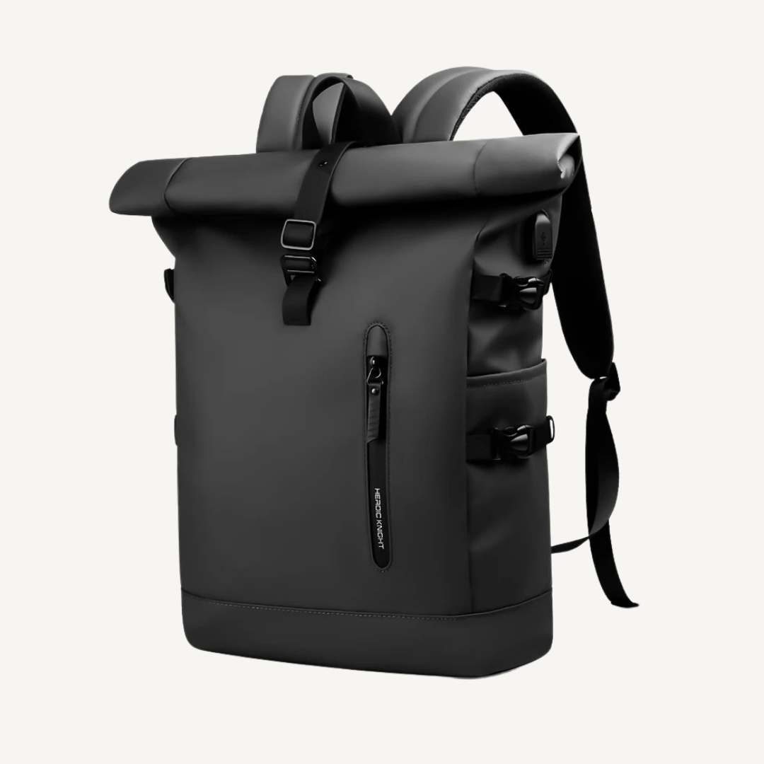 Expandable Roll-Top Travel Backpack