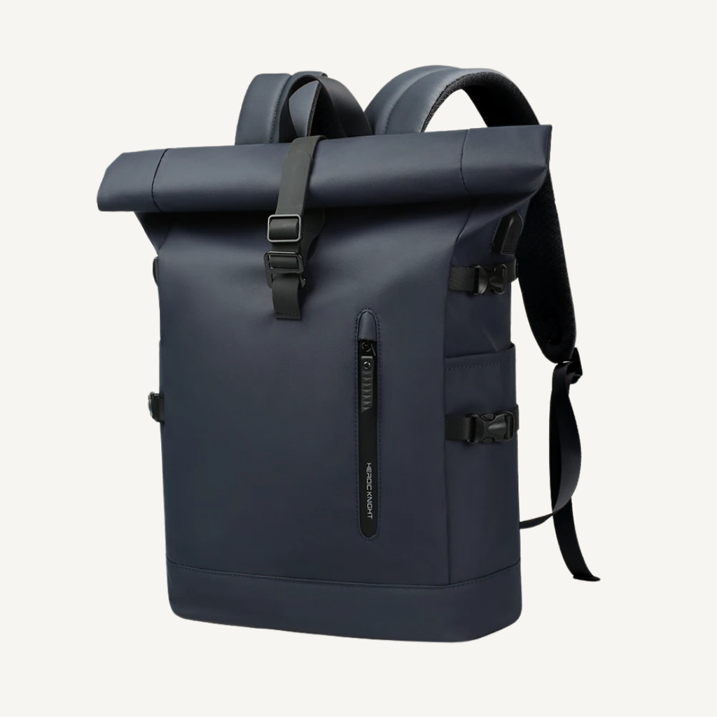 Expandable Roll-Top Travel Backpack