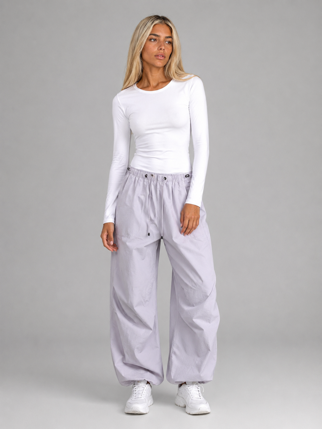 Women's Baggy Cargo Trousers