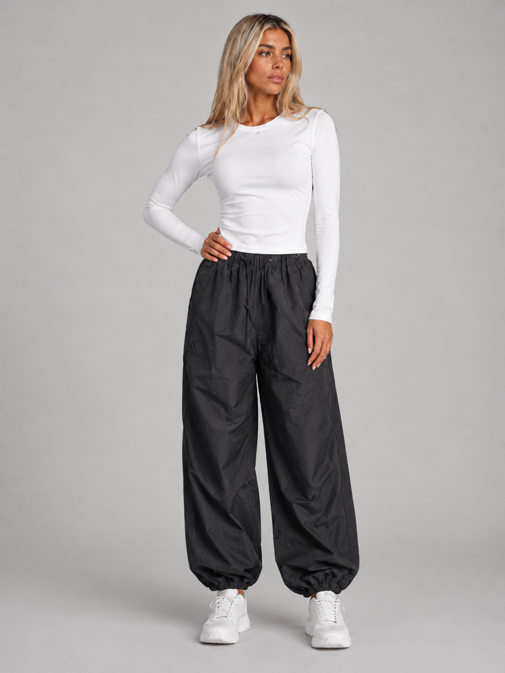 Women's Baggy Cargo Trousers